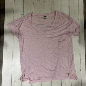 PINK v neck tshirt